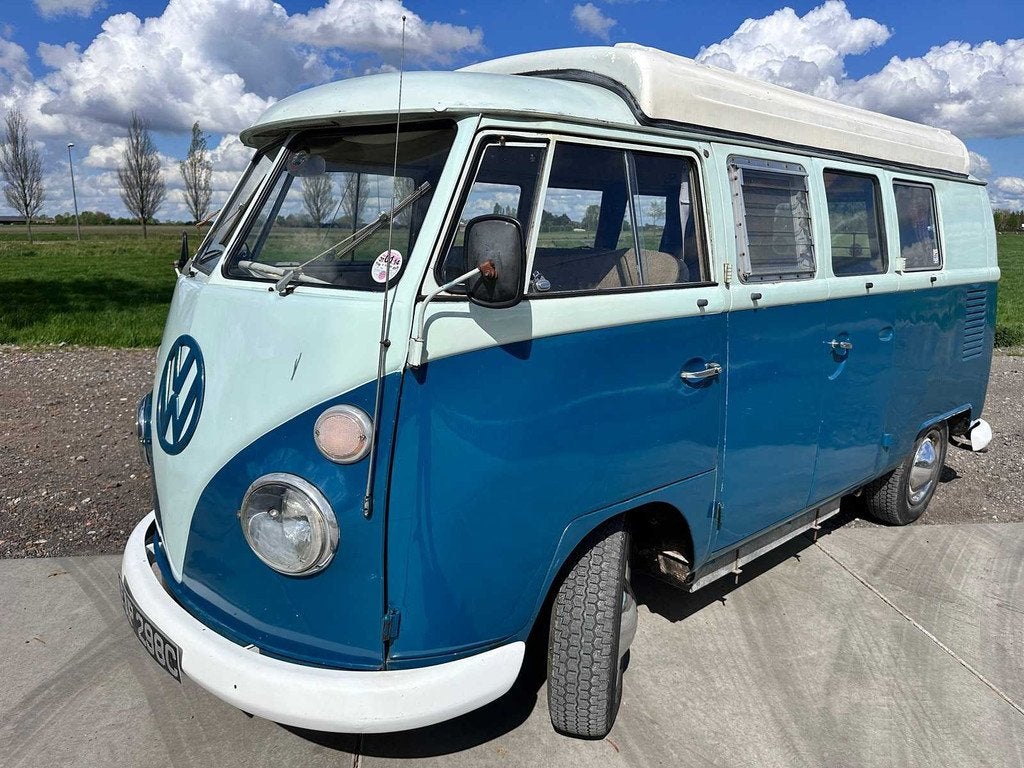 VW - T1 Camper - Oldtimer, Auto's, Volkswagen, Bedrijf, Handgeschakeld, Overige carrosserie
