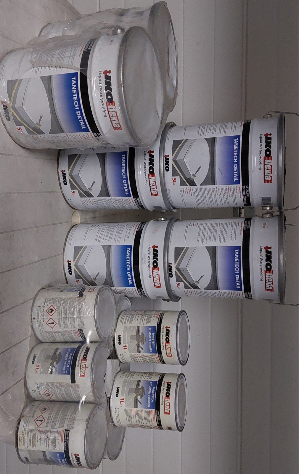 IKO Flexia Tanetech Dak + 8 Bitumen Primers Nieuw, Doe-het-zelf en Bouw, Ophalen