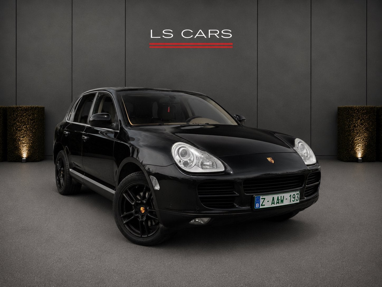 Porsche Cayenne S 4.5 V8 Benzine, Auto's, Automaat, Cayenne, Zwart, Leder