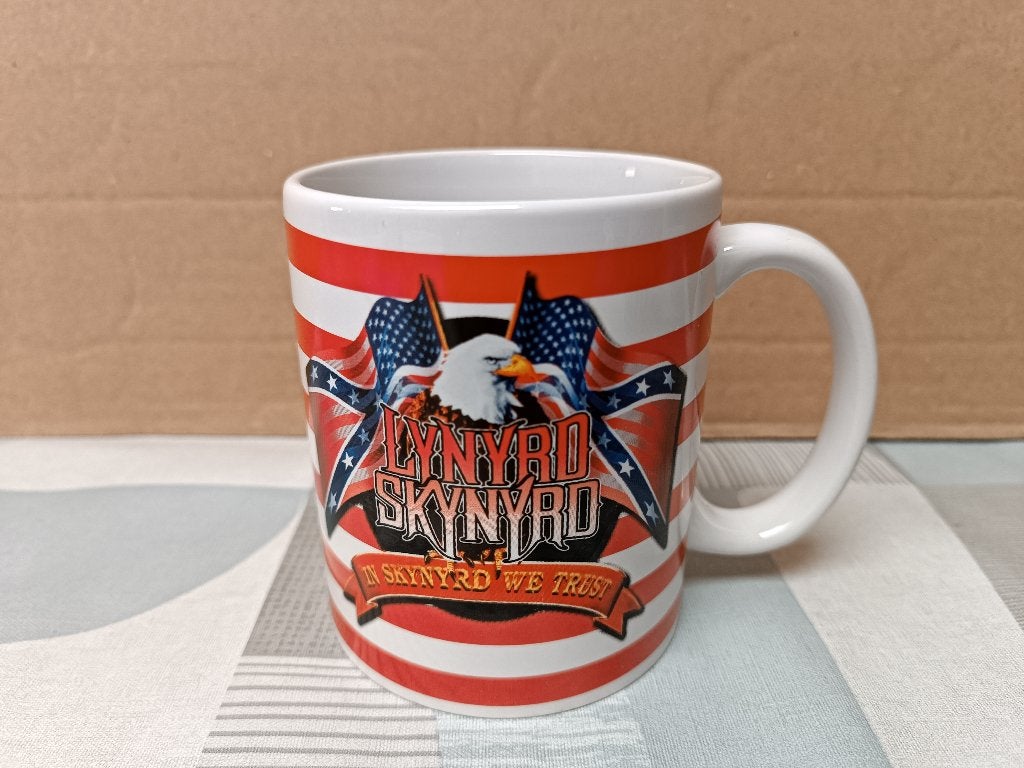 Lynyrd Skynyrd - Tas Mok Mug Cup - Amerikaans Rockband, Ophalen of Verzenden, Zo goed als nieuw, Gebruiksvoorwerp