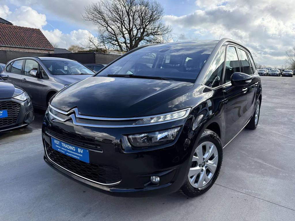 Citroën Grand C4 Picasso 1.6 BLUEHDI 115PK 7 ZETELS NAVIGAT, Auto's, Citroën, Stof, Gebruikt, 4 cilinders, 116 pk