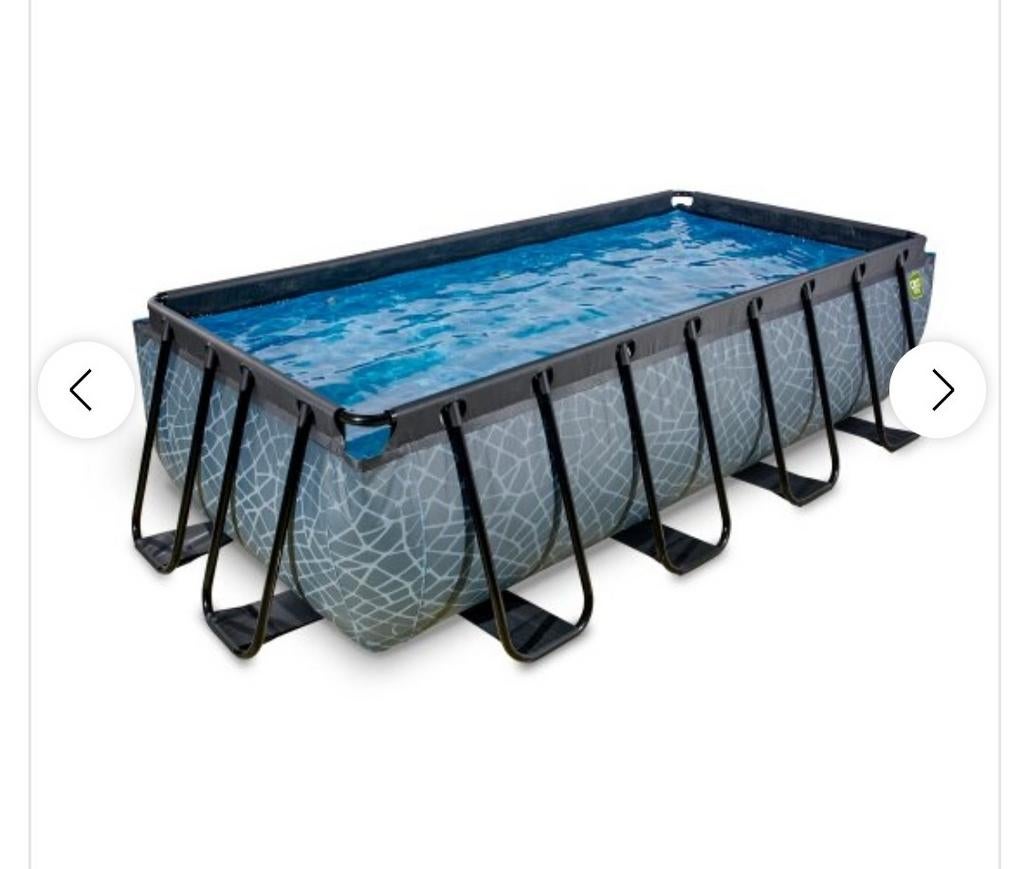 Zwembad Exit Toys 4x2x1m, Tuin en Terras, Ophalen
