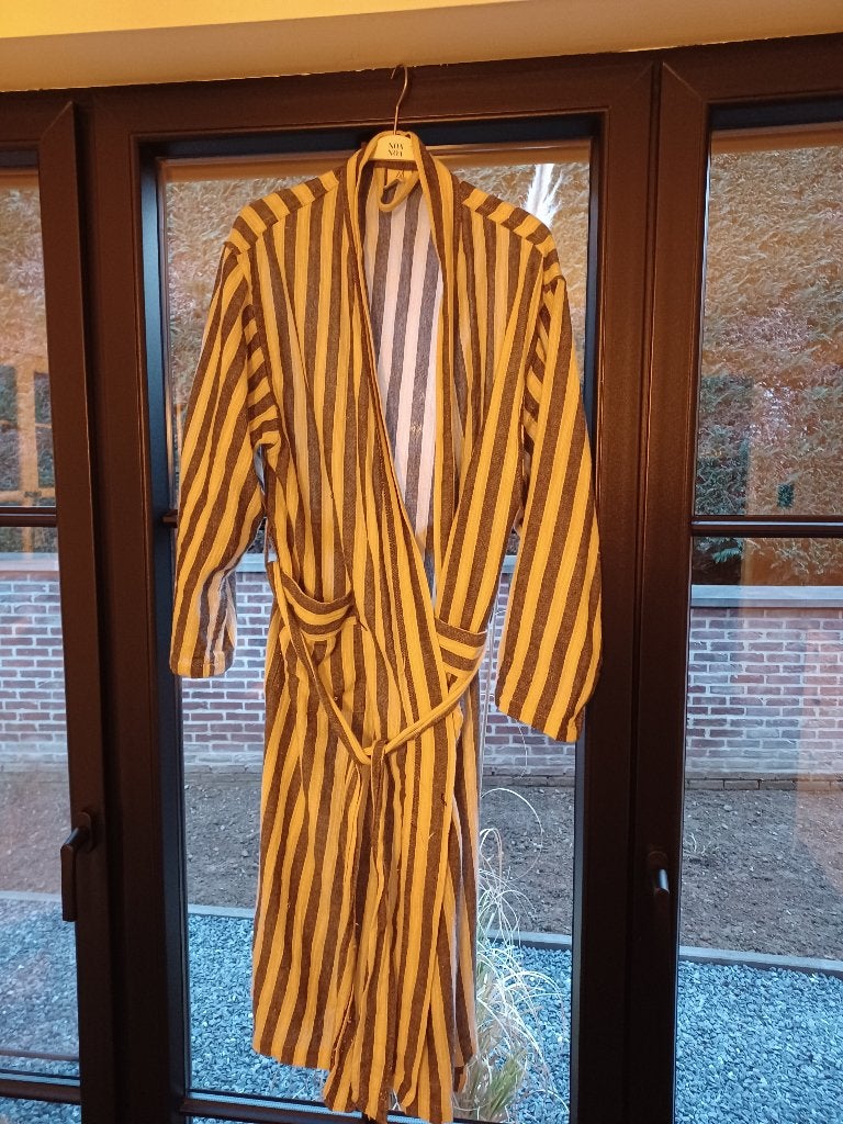DAMES BADMANTEL MIZAR&ALCOR KARAM ROBE M/L, Kleding | Dames, Pyjama's, MIZAR&ALCOR, Ophalen of Verzenden, Zo goed als nieuw, Maat 38/40 (M)