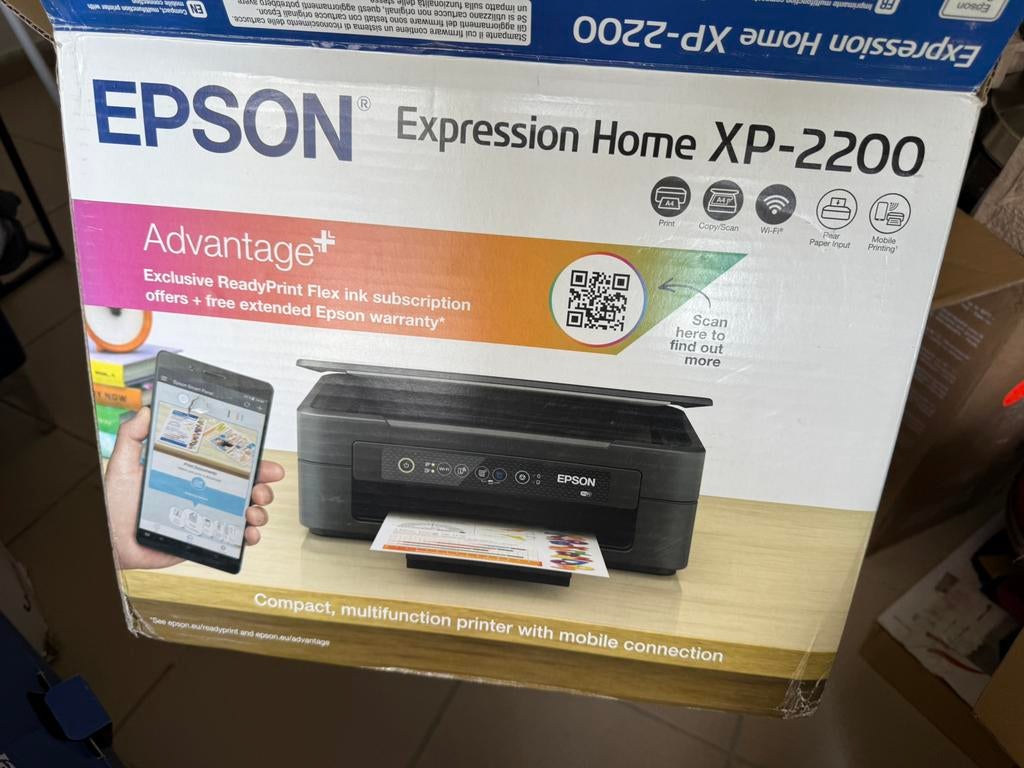 Epson Expression Home XP-2200 printer – NIEUW, Computers en Software, Printers, Ophalen, Zo goed als nieuw, Scannen, Printer