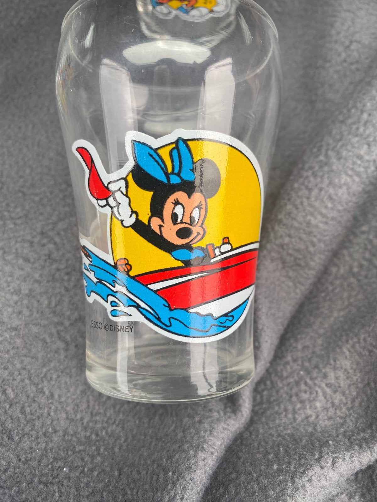 Disney mickey mouse retro esso drinkglazen 5 stuks, Verzamelen, Ophalen, Zo goed als nieuw