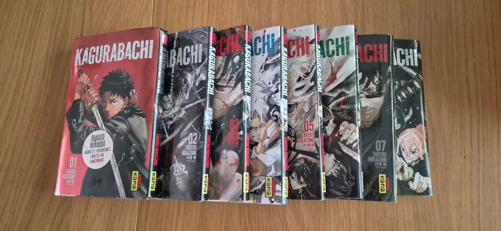 manga kagurabashi 1 à 8, Enlèvement