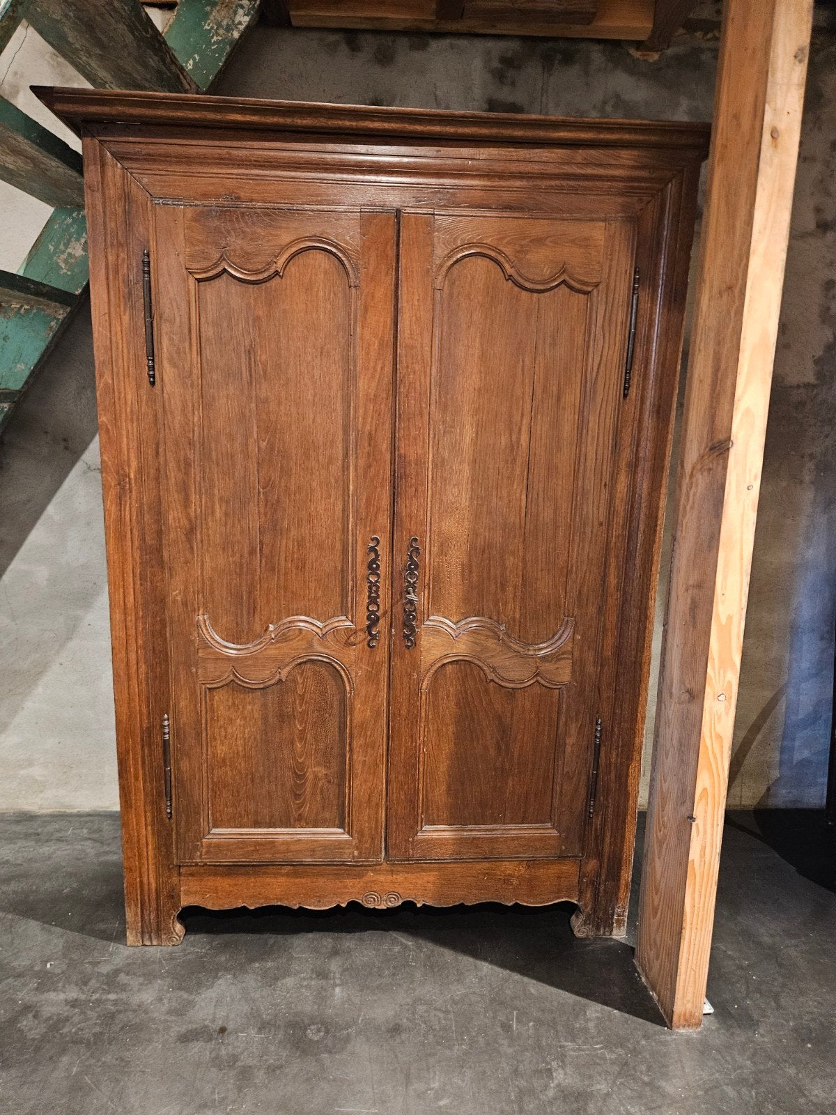 antieken kast, Ophalen