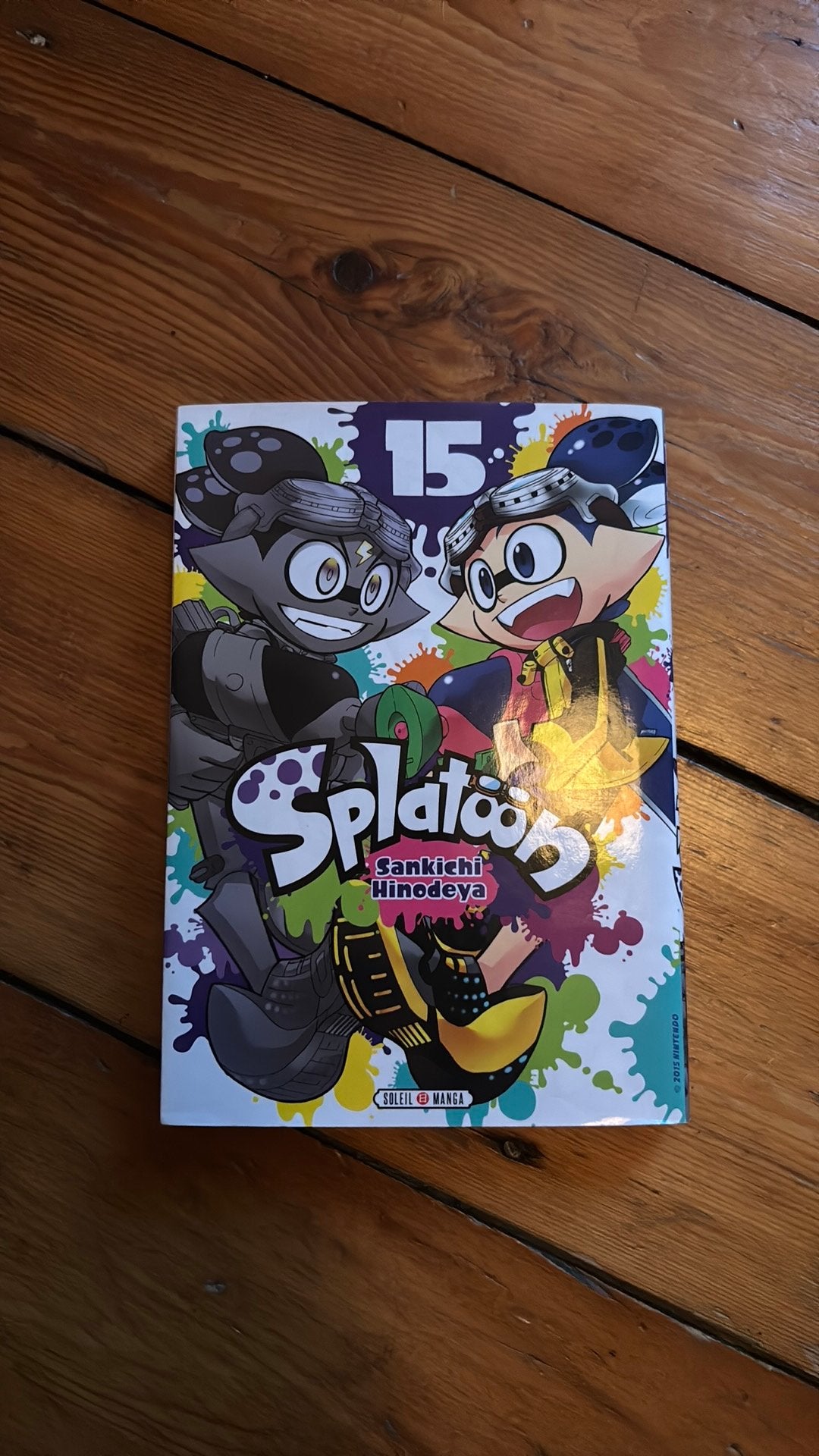 Manga splatoon tome 15, Ophalen of Verzenden, Zo goed als nieuw, Overige onderwerpen