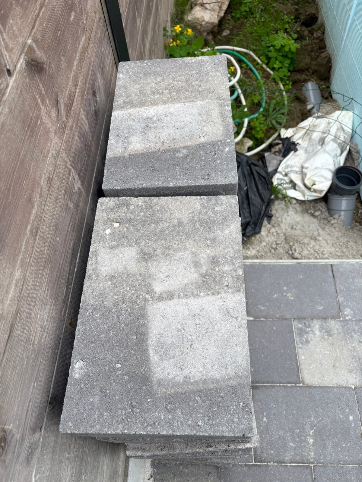 Betonklinkers 22/33/6, Jardin & Terrasse, Pavé & Dalles, Enlèvement, Comme neuf, Briques