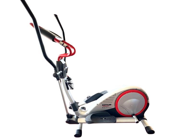 Vélo elliptique Kettler Mondeo, Sports & Fitness, Appareils de fitness, Utilisé, Vélo elliptique, Bras, Jambes, Abdominaux, Aluminium