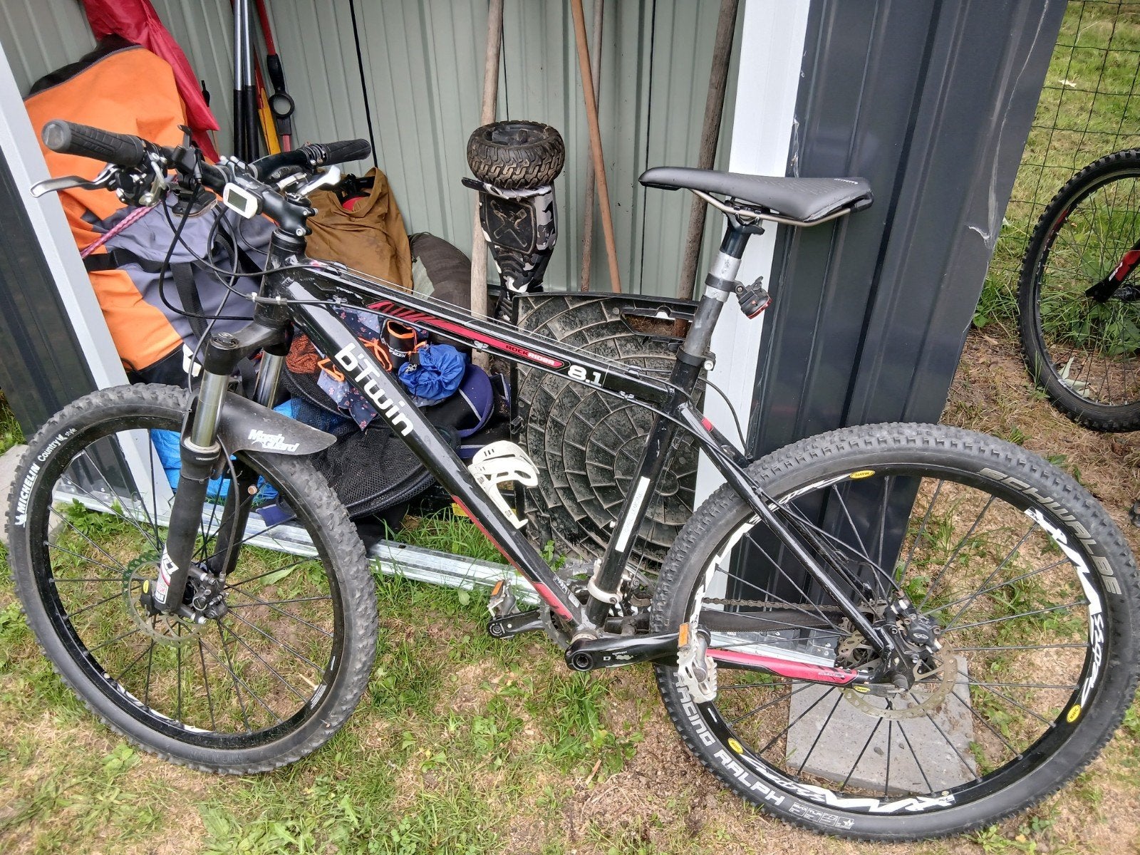 vélo vtt b-twin, Enlèvement