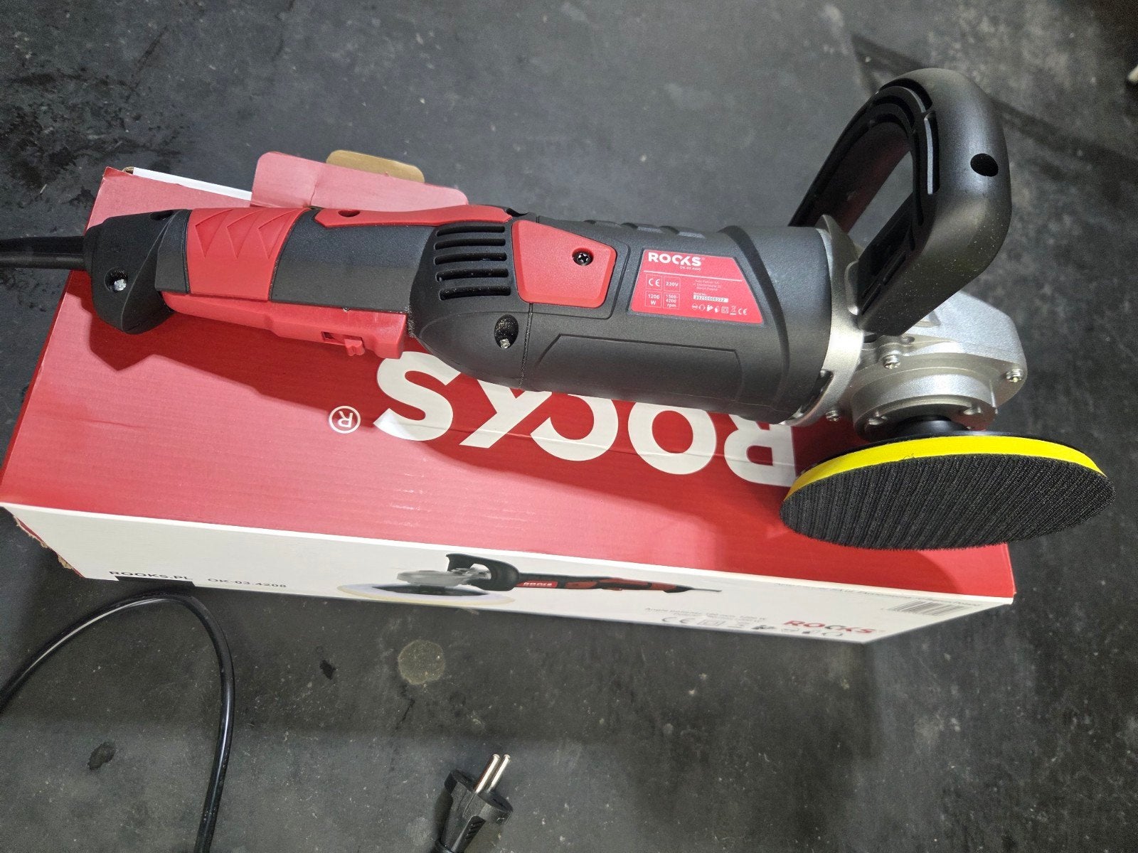Roterende polijstmachine in nieuwstaat. 90€//GILLY CHARLEROI, Nieuw