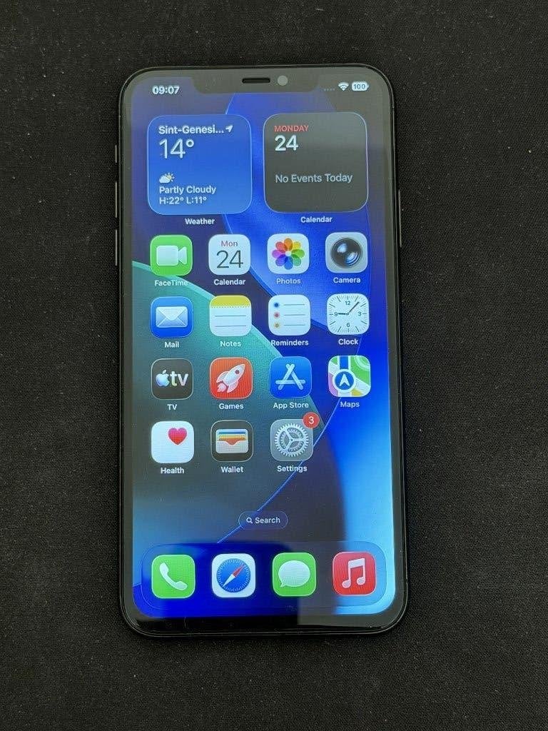 Iphone 11 Pro Max, Télécoms, Téléphonie mobile | Apple iPhone, 128 GB, Gris, Enlèvement ou Envoi, Reconditionné