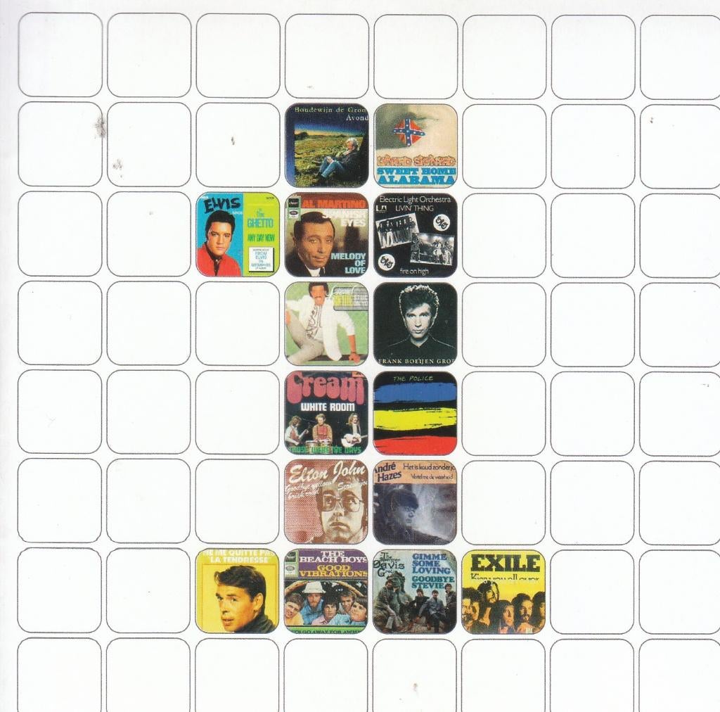 7 full-CD''s uit 10 jaar top 2000 van Radio 2, Cd's en Dvd's, Verzenden, Pop