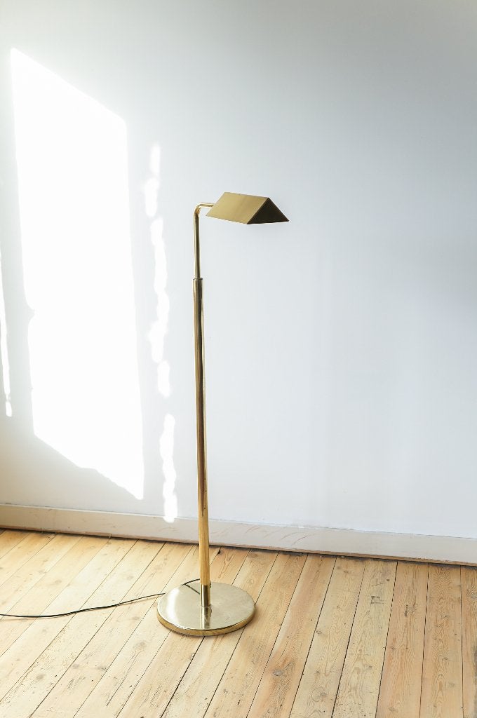 Belgo Chrom BIBLOS 3075 floor lamp, Maison & Meubles, Lampes | Lampadaires, Utilisé, 150 à 200 cm, Métal, Enlèvement
