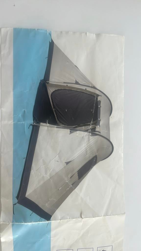 Tent voor 4 personen, Caravans en Kamperen, Tenten, Ophalen, Gebruikt, Tot en met 4
