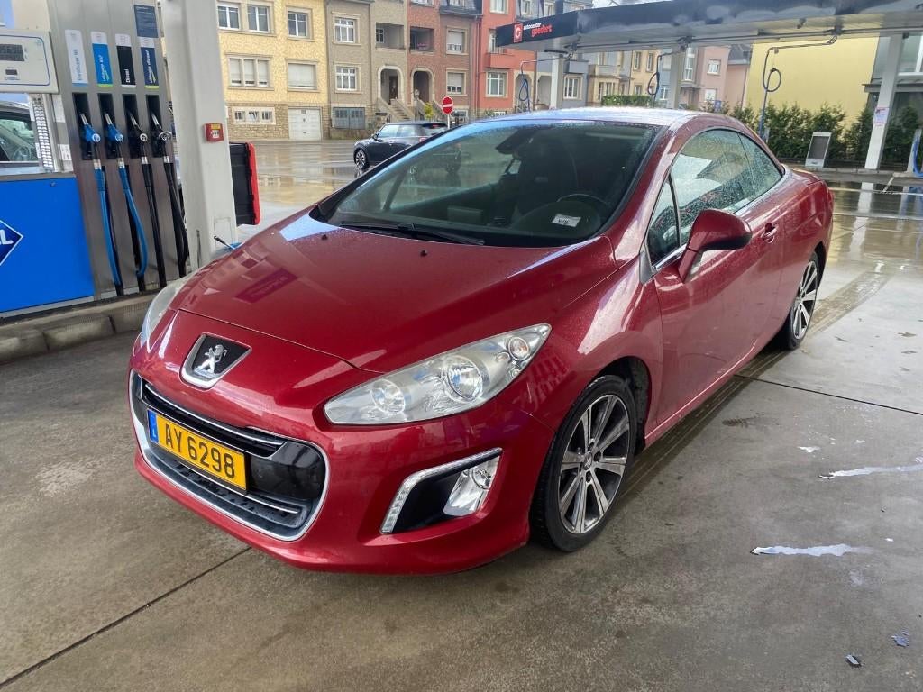 Peugeot 308cc dièsel, Auto's, 4 zetels, Stof, Zwart, Cabriolet