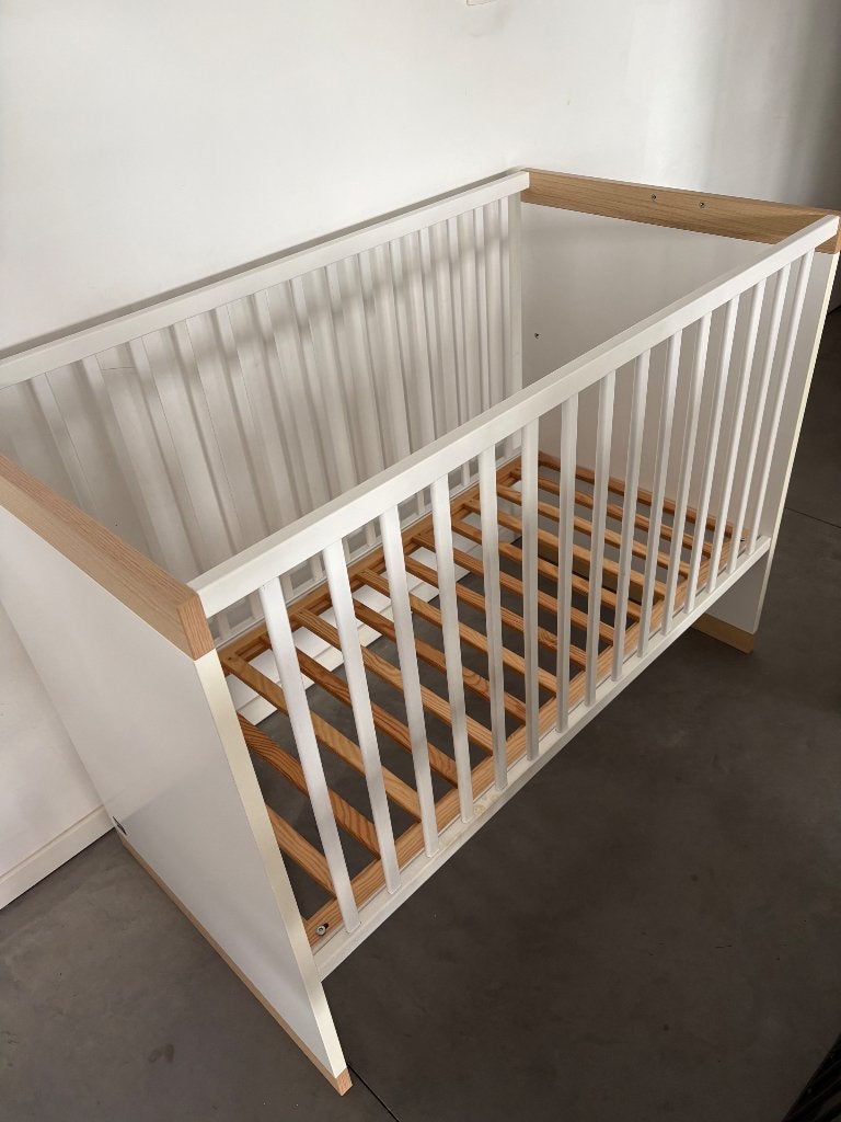 Kinderbed/1persoonsbed, Ophalen, Gebruikt, 140 tot 160 cm, 85 tot 100 cm