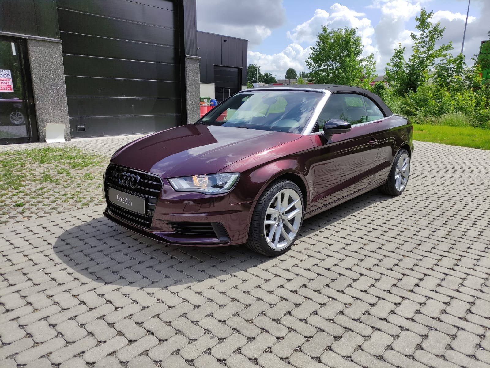 Audi A3 Cabrio 2.0 tdi euro 6 boite automatique, Autos, Cabriolet, Noir, Diesel, Automatique