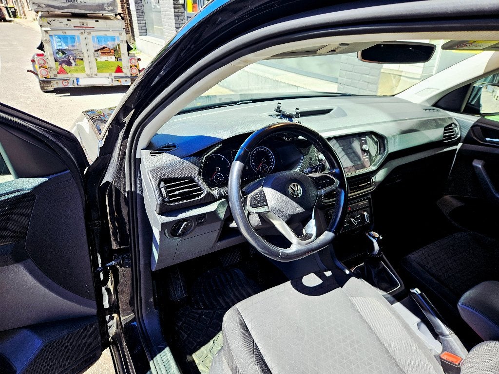 T-cross 2019 1,6hdi automatique, Auto's, Euro 5, Zwart, 4 cilinders, Zwart