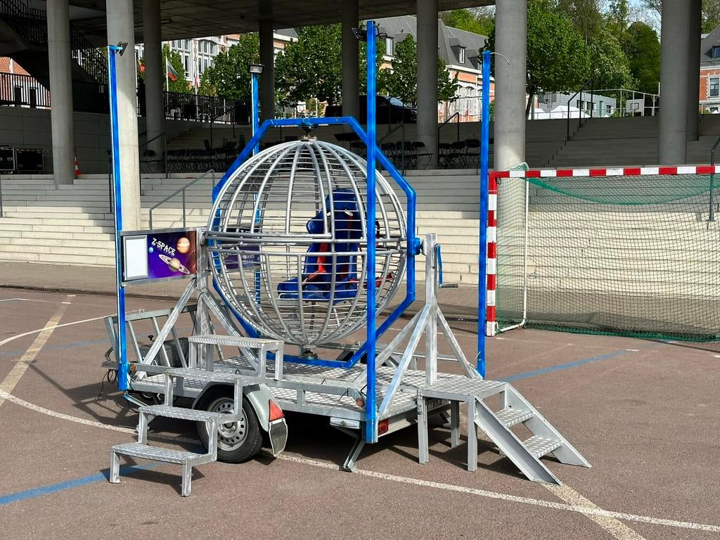Gyroscope sur remorque, Enlèvement, Comme neuf