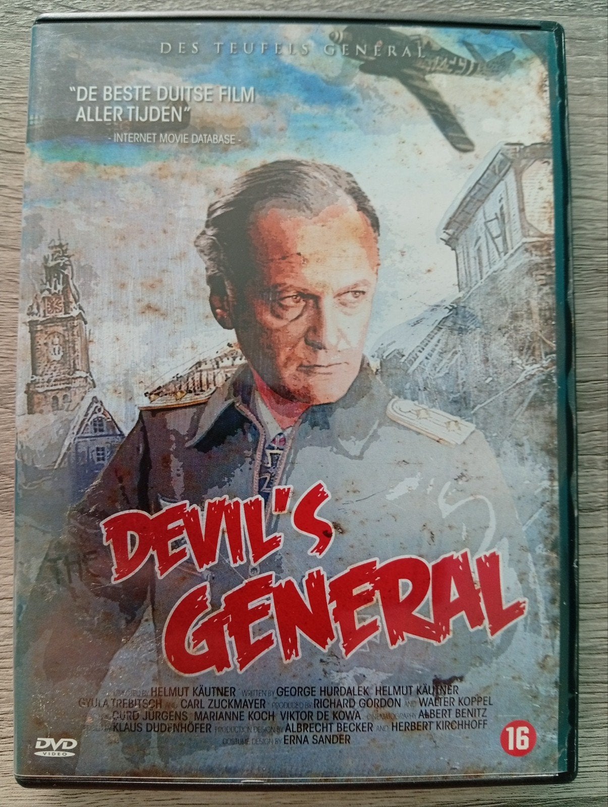 devil's general oorlog dvd curd jurgens, Vanaf 16 jaar, Nederlands, Duits, Ophalen of Verzenden