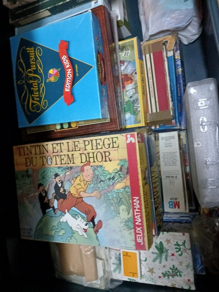 Jeux de société pour enfants : ÉNORME LOT  !, Jeu de voyage, Trois ou quatre joueurs, Utilisé, Enlèvement