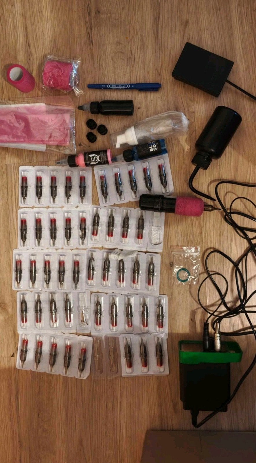 tattoo machine plus alle benodigdheden, Ophalen