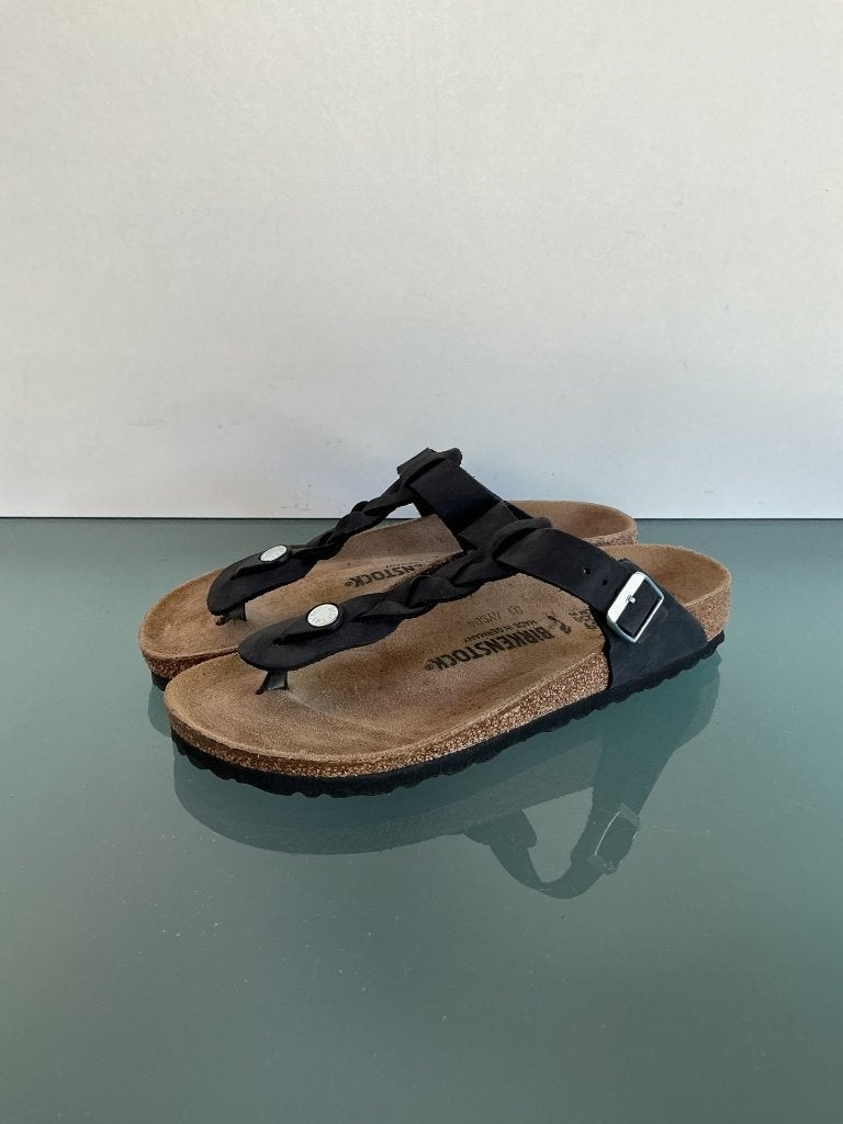 Birkenstock 39 | Gizeh Braided | noir | Livraison gratuite, Neuf, Envoi, Birkenstock, Sandales de bain