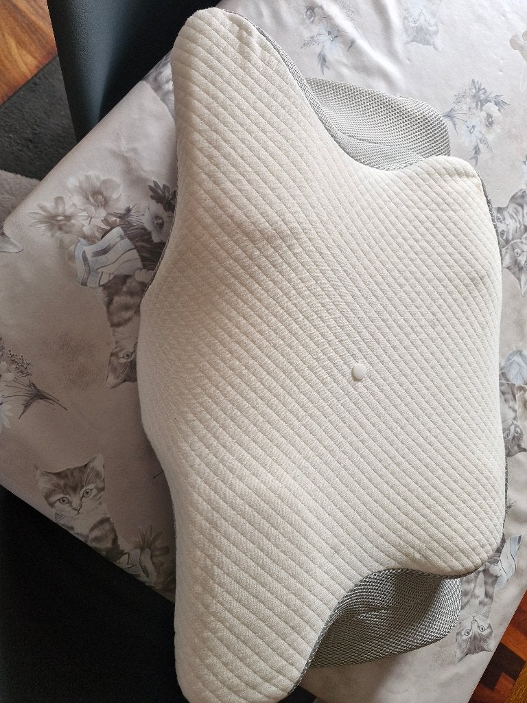 Ergonomisch hoofdkussen, Ophalen, Eenpersoons, Wit, Overige materialen