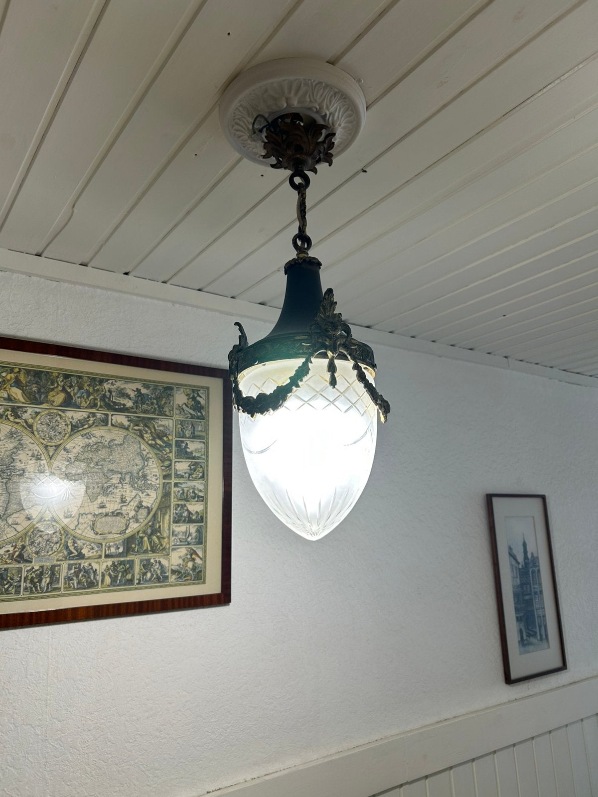 Lampe Vinted, Enlèvement, Comme neuf, Verre