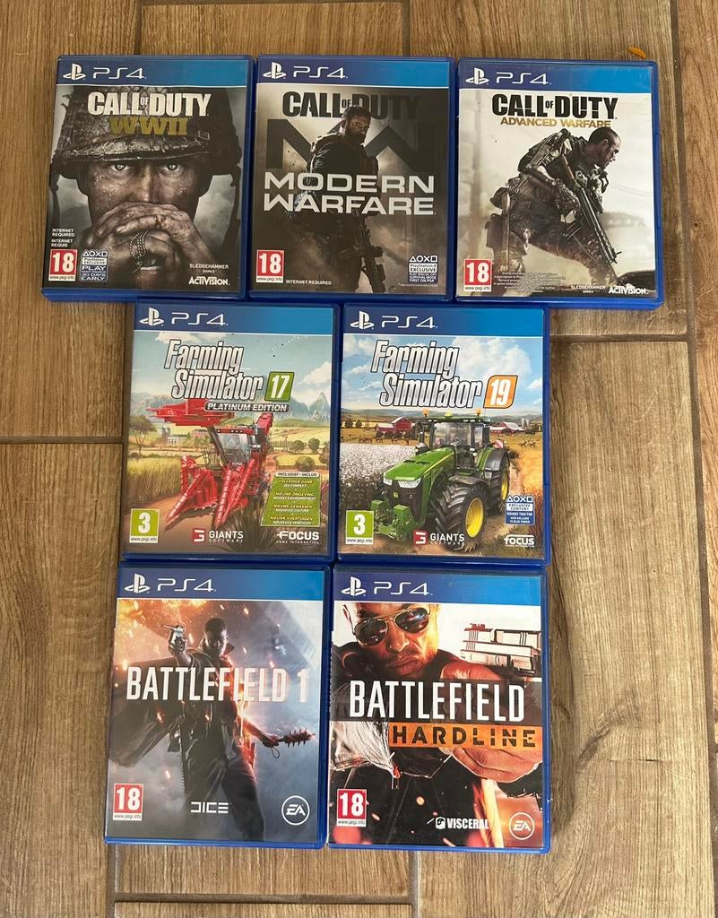 Ps4 games, Games en Spelcomputers, Games | Sony PlayStation 4, Gebruikt, Ophalen of Verzenden