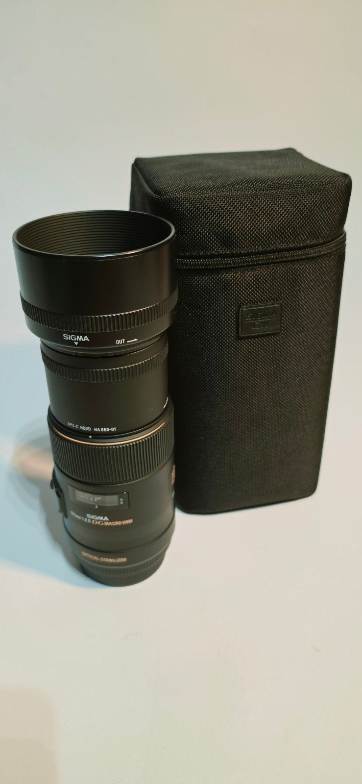Sigma 105mm f/2.8 EX DG Macro OS HSM Canon EF + Hoya Prime, TV, Hi-fi & Vidéo, Photo | Lentilles & Objectifs, Canon, Comme neuf