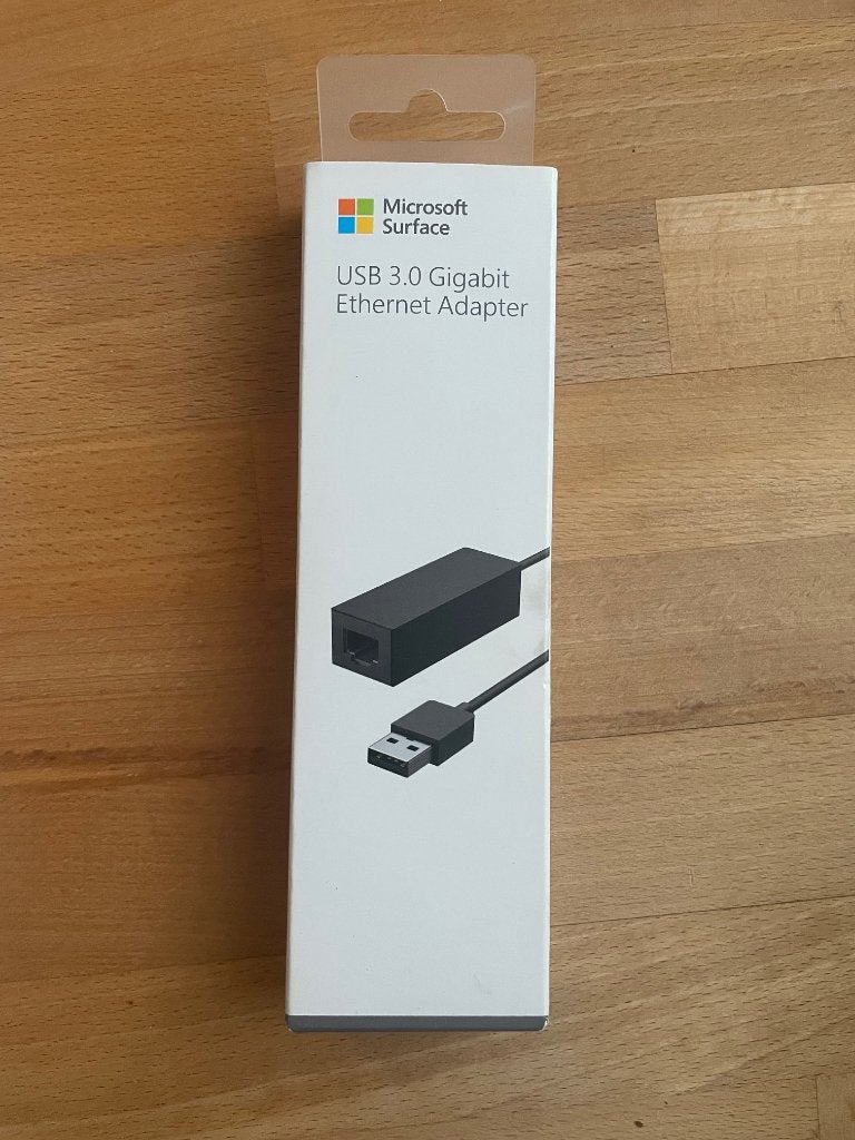Adaptateur Ethernet USB 3.0 Gigabit Microsoft Surface, Informatique & Logiciels, Enlèvement ou Envoi, Comme neuf