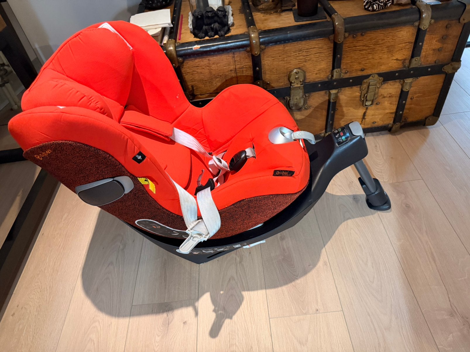 Cybex Cloud + Cybex Sirona met ISOFIX-base en adapters, Ophalen, Zo goed als nieuw, Maxi-Cosi, Isofix