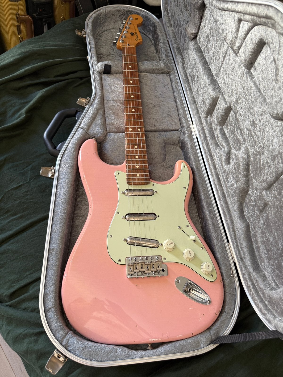 Fender stratocaster custom, Ophalen of Verzenden, Zo goed als nieuw, Fender