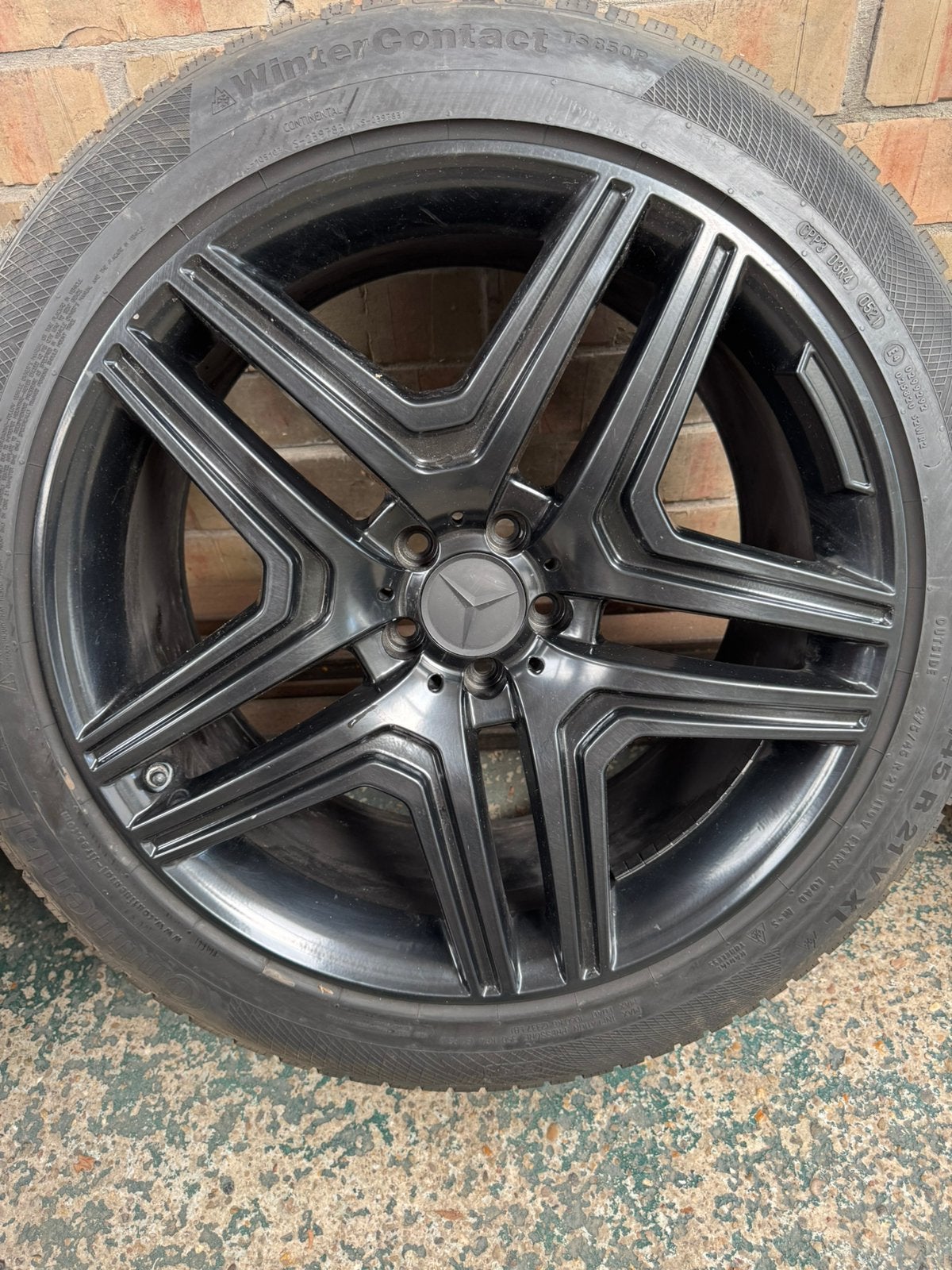 Velgen met winterbanden voor Mercedes GLE, Auto-onderdelen, Ophalen, Winterbanden, Band(en)