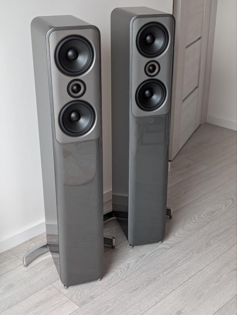 Q Acoustics Concept 50, Audio, Tv en Foto, Luidsprekerboxen, Zo goed als nieuw, Front, Rear of Stereo speakers, Ophalen