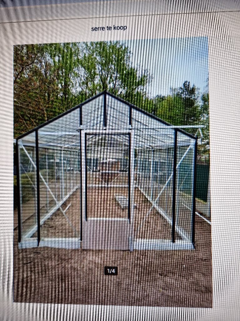 serreglas en serres, Tuin en Terras, Ophalen, Gebruikt