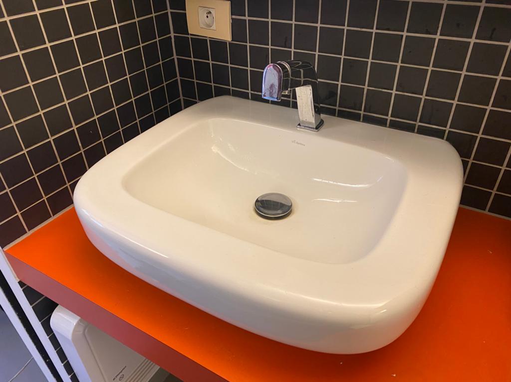 3 lavabo’s (ook afzonderlijk te koop), Ophalen, Minder dan 50 cm, Zo goed als nieuw, Minder dan 100 cm