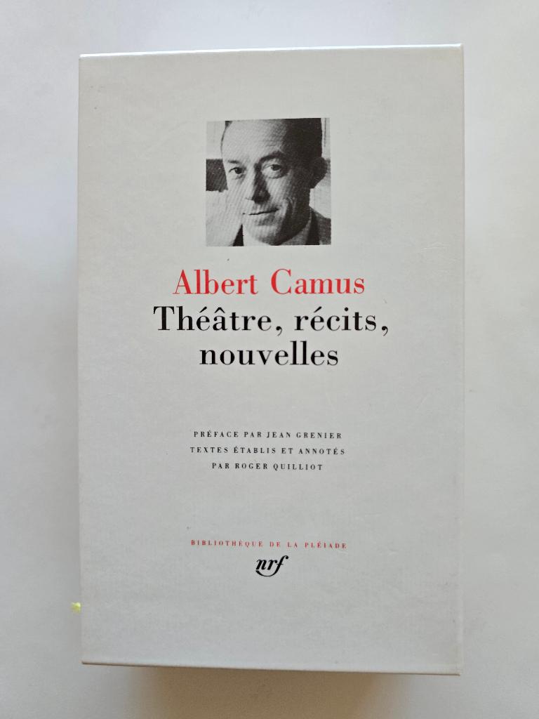 Albert Camus, Théatre récits nouvelles La Pléiade, Boeken, Ophalen of Verzenden, Zo goed als nieuw, Albert Camus