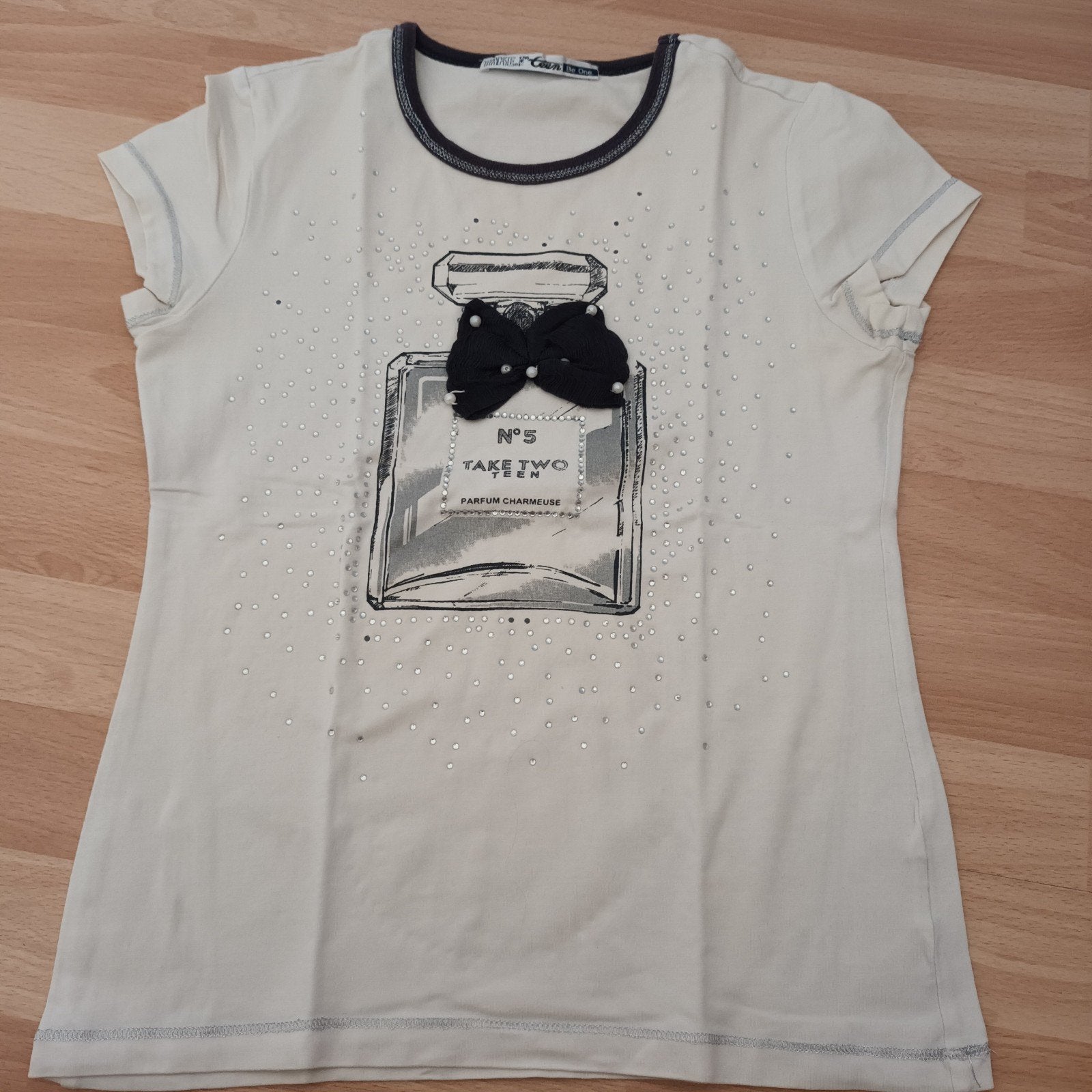 T-shirt parfum maat 152, Ophalen of Verzenden, Meisje