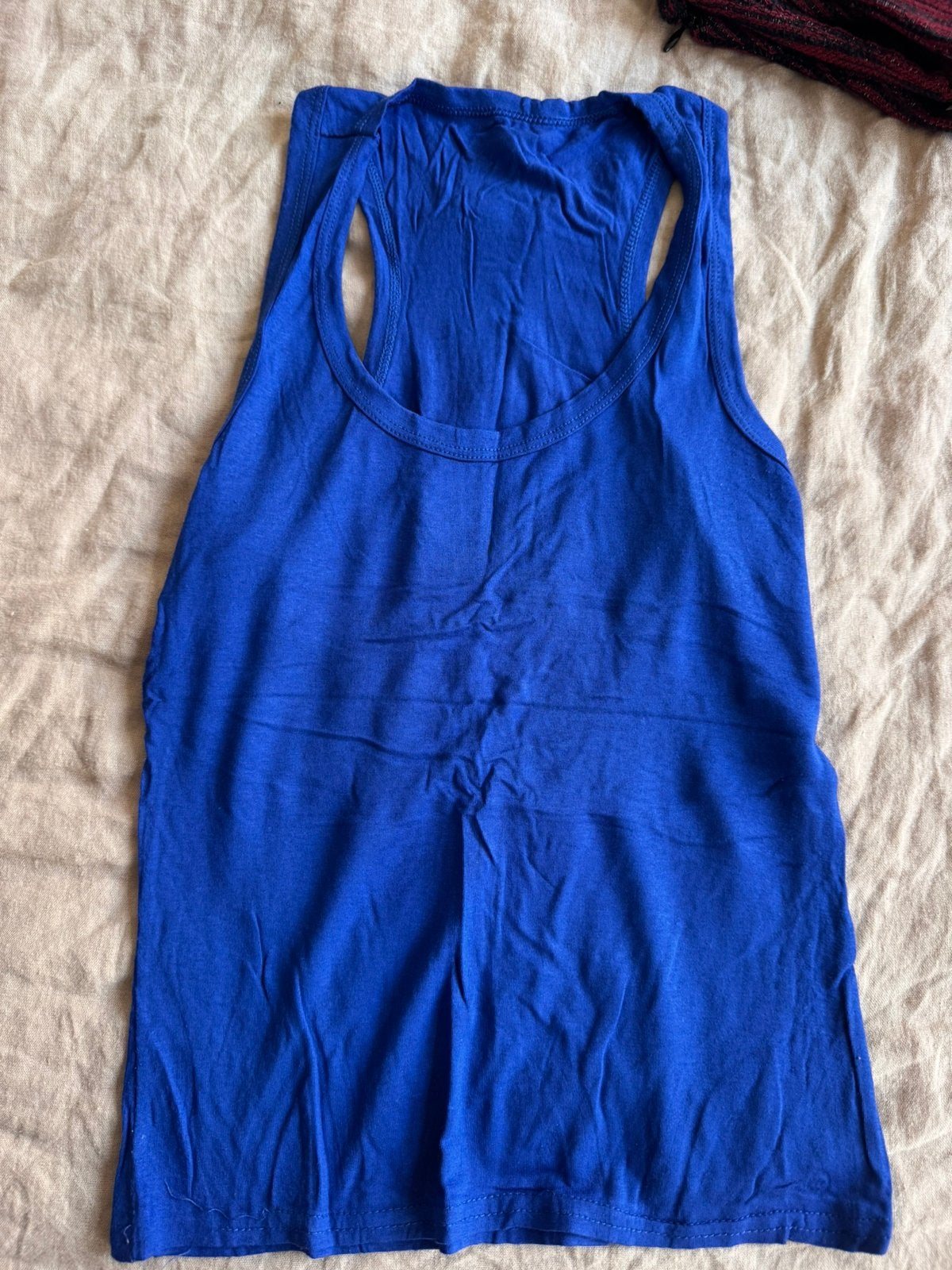 Debardeurs femme, Enlèvement, Porté, Bleu