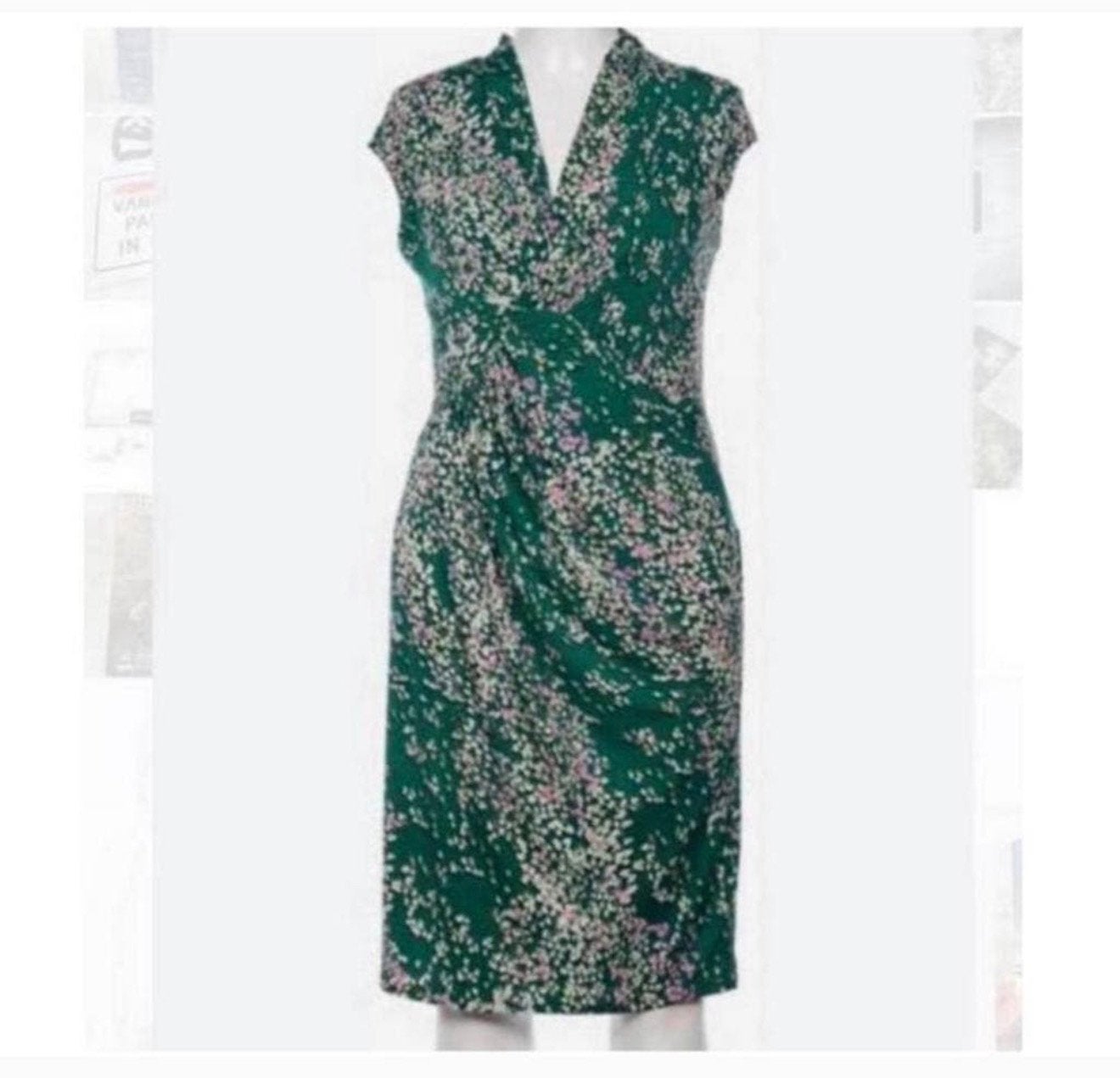 M&S lange jurk 40-M groen Per Una 40s 50s Vintage stijl, Kleding | Dames, Gelegenheidskleding, Ophalen of Verzenden, Zo goed als nieuw