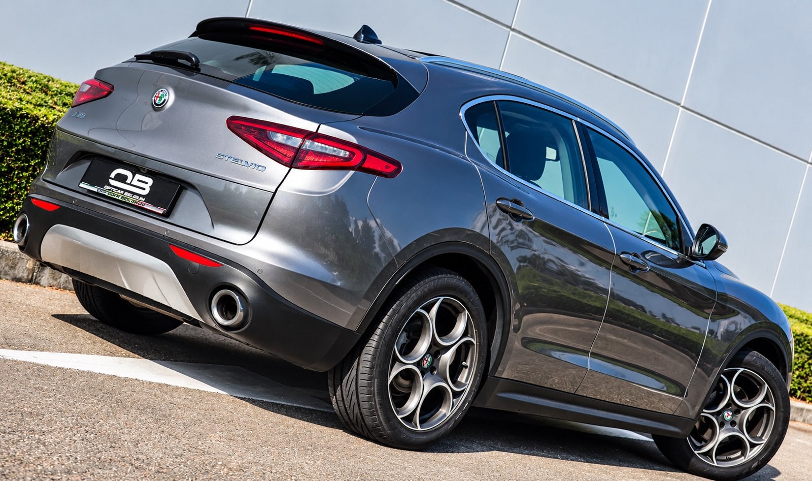 **Alfa Romeo Stelvio - 1ier prop - Full Option - Garantie **, Autos, Cuir, Argent ou Gris, Entreprise, Entretenue par le concessionnaire