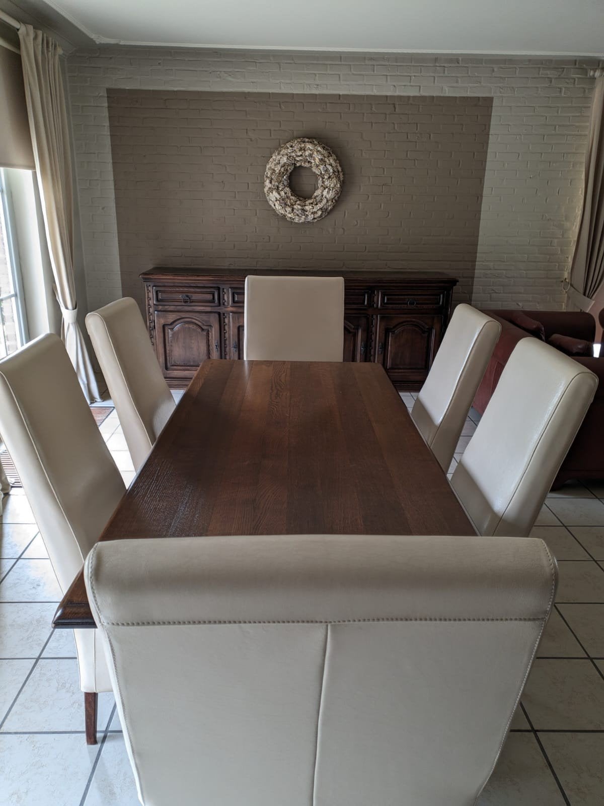 Table de monastère antique 200*90*75, Enlèvement