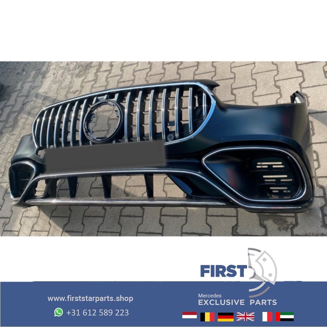 W223 S63 AMG BUMPER A2238853901 S63s  VOORBUMPER S Klasse LI, Auto-onderdelen, Gebruikt, -, Voor, Ophalen of Verzenden