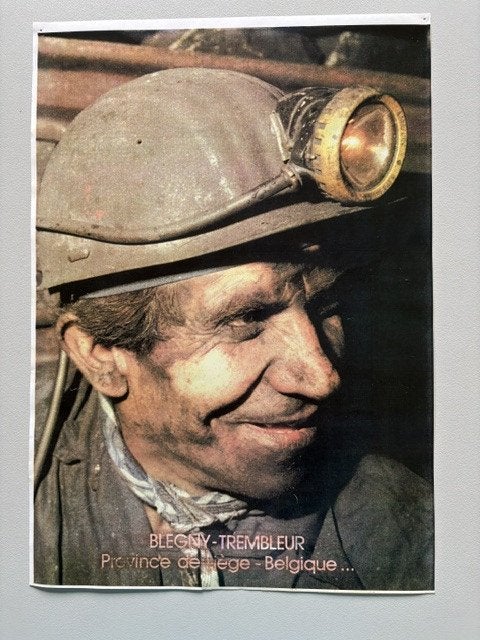Photographie d'un mineur  inconnu, Antiquités & Art, Enlèvement ou Envoi, Photo, Photographie, Original