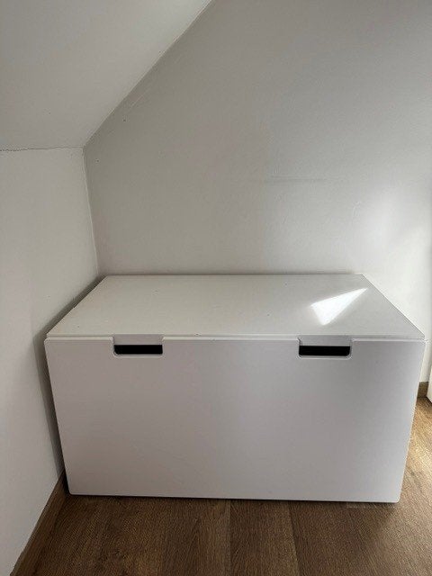 Witte Ikea opbergkist, 50 – 75, Gebruikt, Minder dan 50 cm, Ophalen of Verzenden