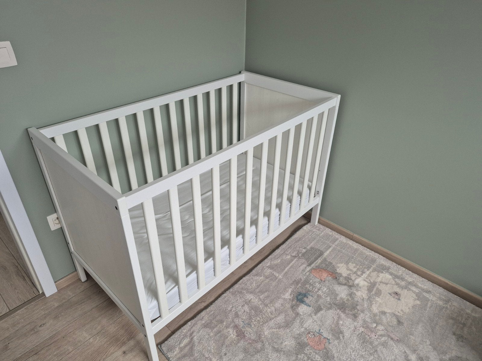 Ikea babybed + matras, Enlèvement, Neuf, Lit